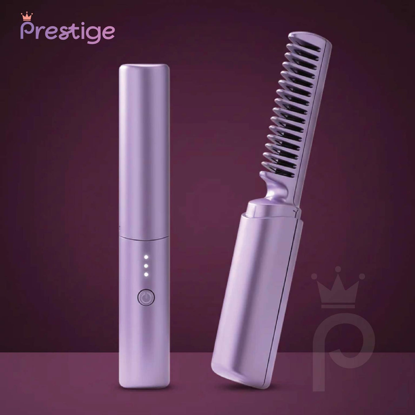 Mini spazzola lisciante wireless