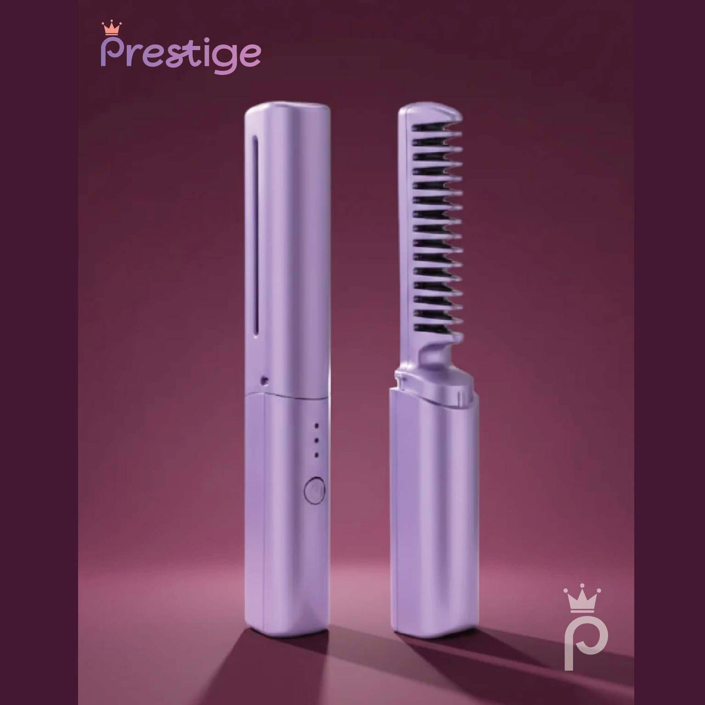 Mini spazzola lisciante wireless